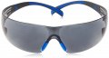 3m Securefit Blue And Gray Safety Glasses With Scotchgard Anti-fog Lens