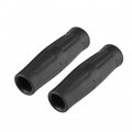 1 Pair 7 8 22 25mm Rubber Motorcycle Handlebar Grips Universal Antiskids Vintage Classic Handlebar Hand Bar Coke Bottle Design