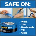 Scotchblue Original Multi-surface Painter S Tape 0 94 Inches X 60 Yards 3 Rolls Blue Paint Protects Surfaces And Removes Easily
