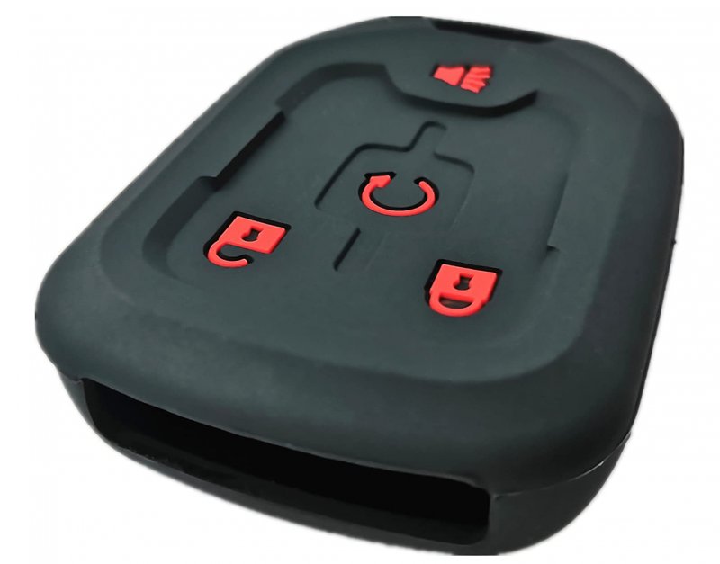 Keyless Entry Remote Key Fob Shell And Silicone Cover For 2017 2018 2019 2020 2021 2022 Gmc Terrain Hyq1ea Hyq1aa 13584512