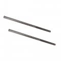 Uxcell 45cm Black Replacement Motorcycle Motorbike Front Fork Spring For Cg125 2pcs