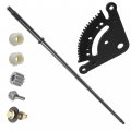 Caltric Steering Shaft Sector Gear Kit Compatible With John Deere La-130 La-135 La-140 La-145 La-150 La-155
