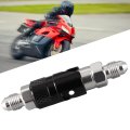 Brake Hose Adapter Aluminum Alloy Fitting Arrow Storage Case Line Disconnect For Cars And Motorcycles Black