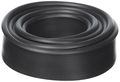 Crl Black Half-round T Type Shower Door Bottom Seal And Sweep 36 In Long