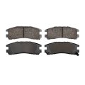 Disc Brake Pads For Eagle Talon 1995 1996 1997 1998 Ceramic Friction Mechanical Pad Wear Sensor 1 62 Inner Height 4 23 In Width 