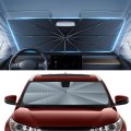 Umbrella Windshield Sun Shade For 2014 To 2019 Toyota Highlander Ice Crystal Material Uv Block Front Window Foldable And Keep 