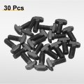 30pcs M8x20mm T Slot Drop-in Bolt Carbon Steel Hammer Head Bolts Shape Stud Sliding Screw For European Standard 40 Series