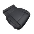 Driver Side Bottom Replacement Seat Cover Black For Ford F250 F350 F450 F550 Lariat Xlt 2017 2022 And F150 2015 Microfiber 