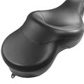 Driver Passenger Leather Black Seat For Harle Dav Xl883n Xl1200n Extra Thick B012c0rx7s 