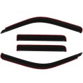Side Window Deflectors For 1991 To 2005 Ford Explorer Outside Mount Rain Guards With Smoked Tint 4 Piece Set Tape On 