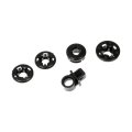 Hood Prop Rod Bushings For Nissan Altima 2007 2022 Plastic And Rubber Black 612p7100 65512r3000 21 5 22 87 26 Mm Face Diameter 