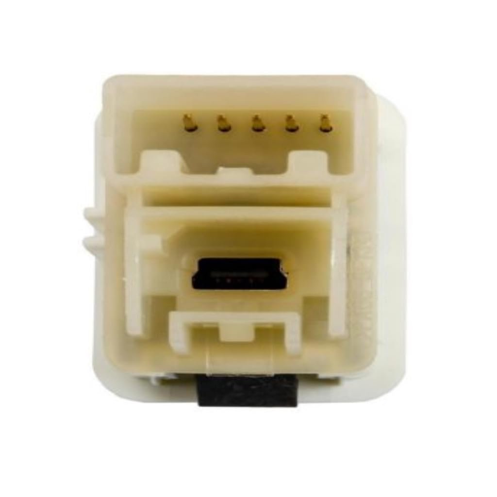 Audio And Usb Receptacle For Chevy Sonic 2012 2013 2014 White Part Number 20870101 Front Position Replacement