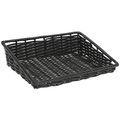 Wicker Look Tapered Storage Basket Rectangular Black- 15 2 D X To 4 Icker5 L 1 1 Tcker Look Tapered Storage Basket Rectangular 