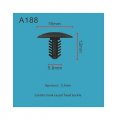Autobahn88 Luggage Compartment Trim Inner Cover Clip Compatible With Toyota Lexus Oem 90467-05165-b0 Pack Of 20