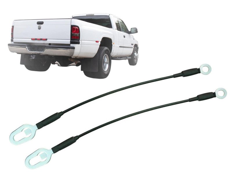 Apa Replacement Tailgate Cable For 1994-2002 Ram Pickup Truck 1500 2500 3500 Pair Ch1918102 Ch1918101 55345125ab