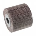 Uxcell 120mmx100mm Flap Wheel Abrasive Cloth Wire Drawing Polishing Sanding 180 Grit For Stainless Steel Metal Wood
