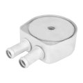 Lr025515 Automobile Engine Oil Cooler Silver Tone For Land Rover Range
