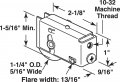 Prime-line D 1554 1-1 4 In Sliding Door Ball Bearing Roller Assembly Single Pack