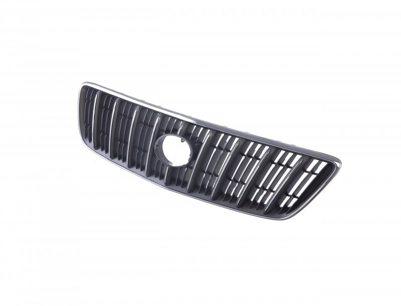Carpartsdepot Front All Chrome Bumper Grille Assembly Grill Shell And Insert Compatible For Lexus Rx300 Models With Production
