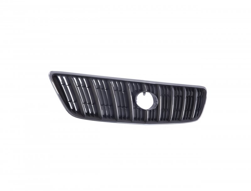 Carpartsdepot Front All Chrome Bumper Grille Assembly Grill Shell And Insert Compatible For Lexus Rx300 Models With Production