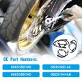 4pcs Front Rear Abs Wheel Speed Sensor Compatible For Ram 1500 2013-2018 2019 Classic V6 0l 6l 3 7l V8 4 5 Engine Als2246