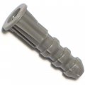 Hard-to-find Fastener 014973304638 Ribbed Plastic Anchors 10-12 X 1 Piece-100 
