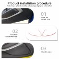 Cherocar Interior Door Trim Decor Audio Speaker Panel Cover Interioraccessories For 2017-2022 Chevrolet Camaro Carbon Fiber