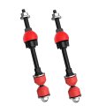 Front Sway Bar Links For 2wd Ford F 150 K80337 Set Of 2 With Performance Grade Code Red Bushings And Hardened Ball Joints 