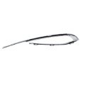 Front Lower Grille Trim Driver Side For Bmw 535i Xdrive 2014 2015 2016 Chrome Abs Plastic Sedan Modern Line Replaces Bm1046132 