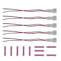 Nghtmre Upgraded 5x Wire Harnesses Replacement 23cm 12v Harness Pigtail Kit For Yamaha Wolverine Rmax And 850 X2 X4 Rmax2 Rmax4
