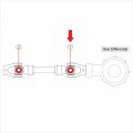 For Yamaha Virago 1100 Xv1100 1986-1999 Drive Shaft U-joint Kit Mod-ztf1-21495