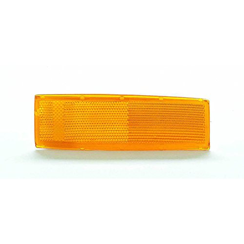 Left Side Dot Sae Corner Light For Chevy S10 Gmc S15 Sonoma Bravada Gm2550116 Waterproof Clear Lens