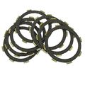 Tc-motor 7pcs Pack Engine Clutch Friction Plate For Cg Cb 200cc 250cc Atv Quad 4 Wheeler Pit Dirt Motor Trail Bike Motorcycle