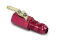 Earls 230503 Red Anodized Aluminum Shut Off Valve 