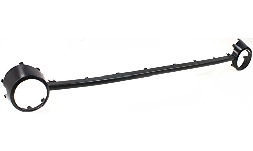Evan-fischer Bumper Trim Molding For Volkswagen Beetle 98-00 Front Fog Lamp Plastic Black