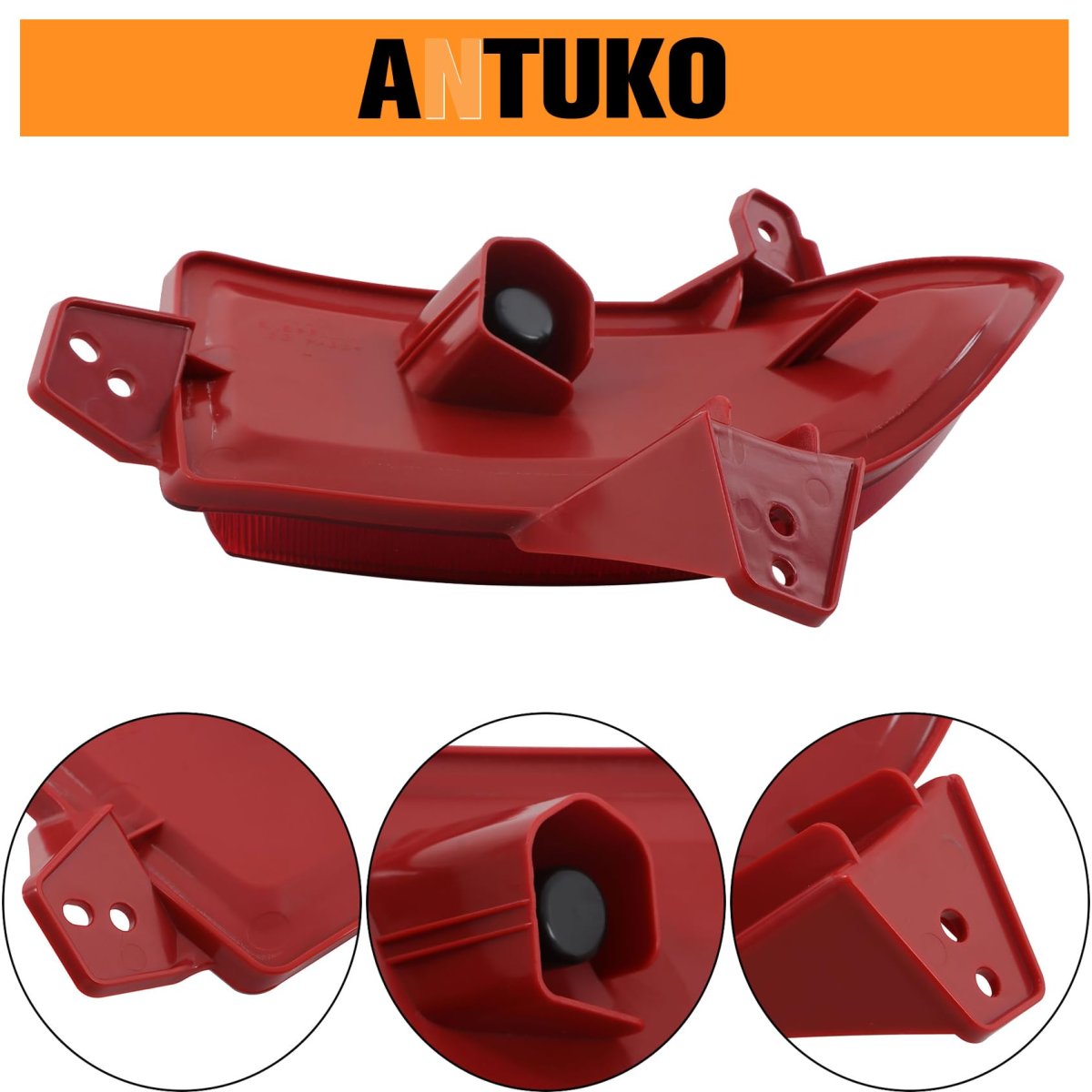 Rear Bumper Reflector Left Side Red Replacement For Pilot 2019-2022