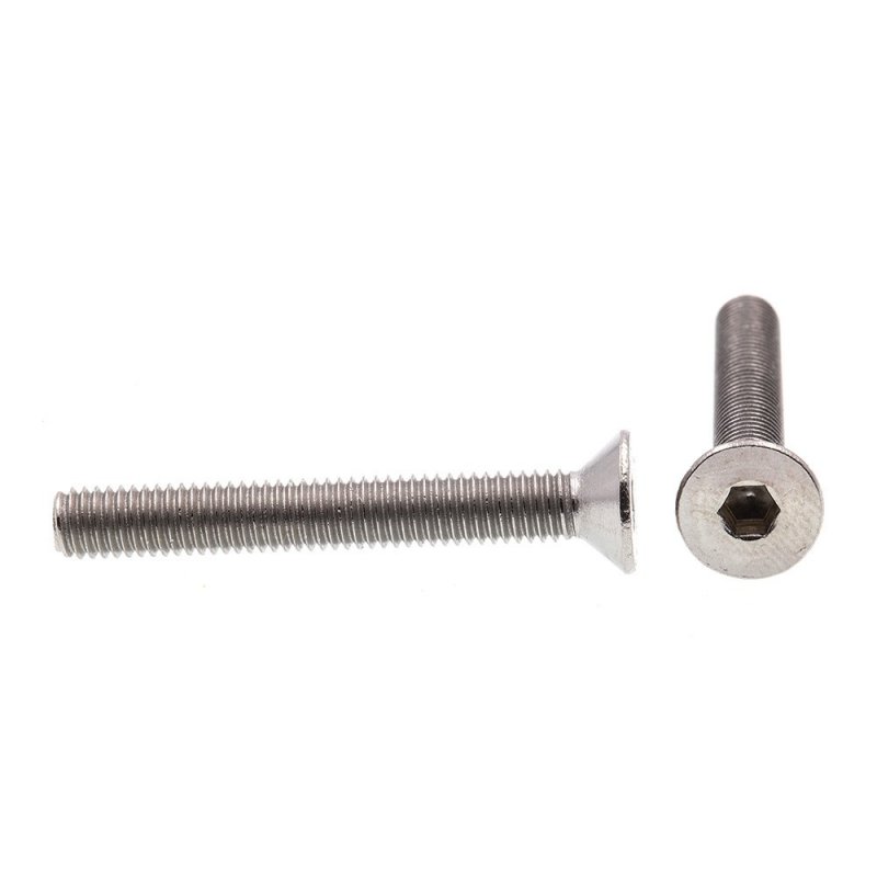 Prime-line Socket Cap Screws Flat Head Hex Allen Drive 10-32 X 1-1 2 In 10 Pack