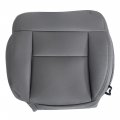 Front Driver Side Bottom Seat Cover Replacement Leather Gray For Ford F150 Lariat 2004 2005 2006 2007 2008 