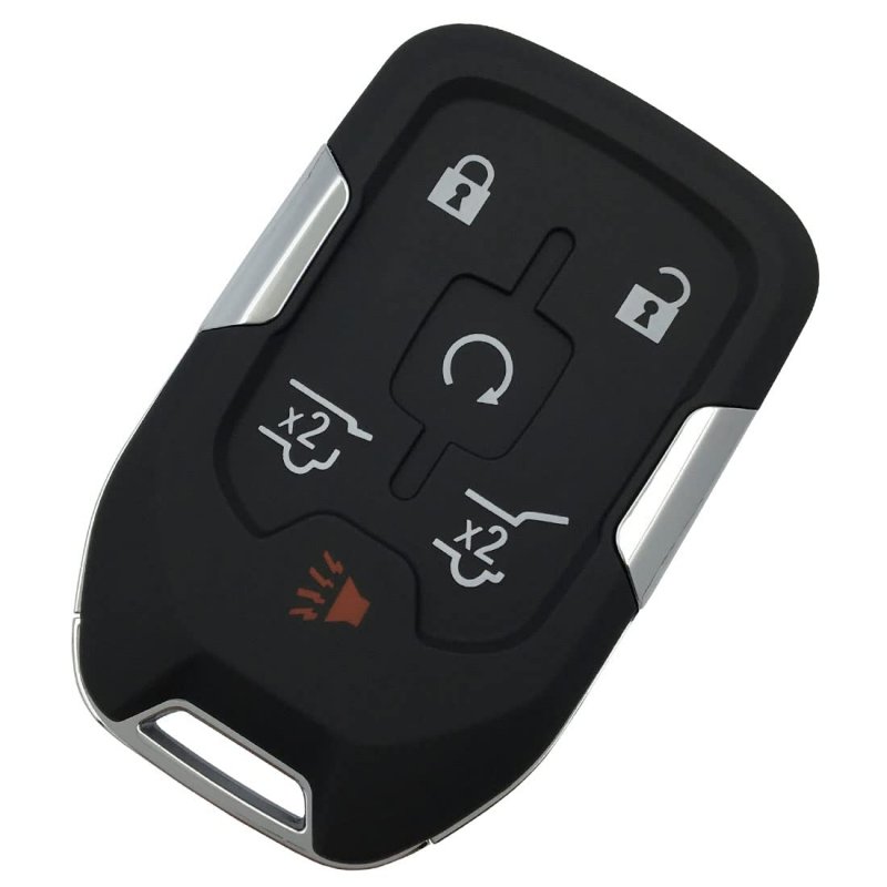 Smart Keyless Entry Remote Control Fob Case Cover For 2014 2015 2016 2017 Chevy Tahoe Suburban Gmc Yukon Car Key Shell Type C
