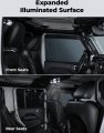 Joytutus Front Led Interior Dome Lights Ceiling For Wrangler Jl 2 4 Door Gladiator Jt Reading Roof Lamp Replacement Part