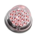 19 Led Dual Function Watermelon Lights Universal Turn Signal Side Marker W Stainless Steel Bezel Replacement For Kenworth 