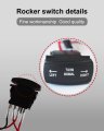 Utv Turn Signal Kit With Rocker Switch Street Legal Led Light For Golf Cart Can Am Cfmoto Pioneer Polaris Ranger Rzr Side By
