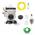 Carburetor Kit For Eskimo Shark Z71 71cc Ice Auger Drill Z71q10 Part 12506 