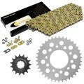 Caltric O-ring Drive Chain Sprockets Kit Compatible With Honda Cb 750 Nighthawk 1991-2003