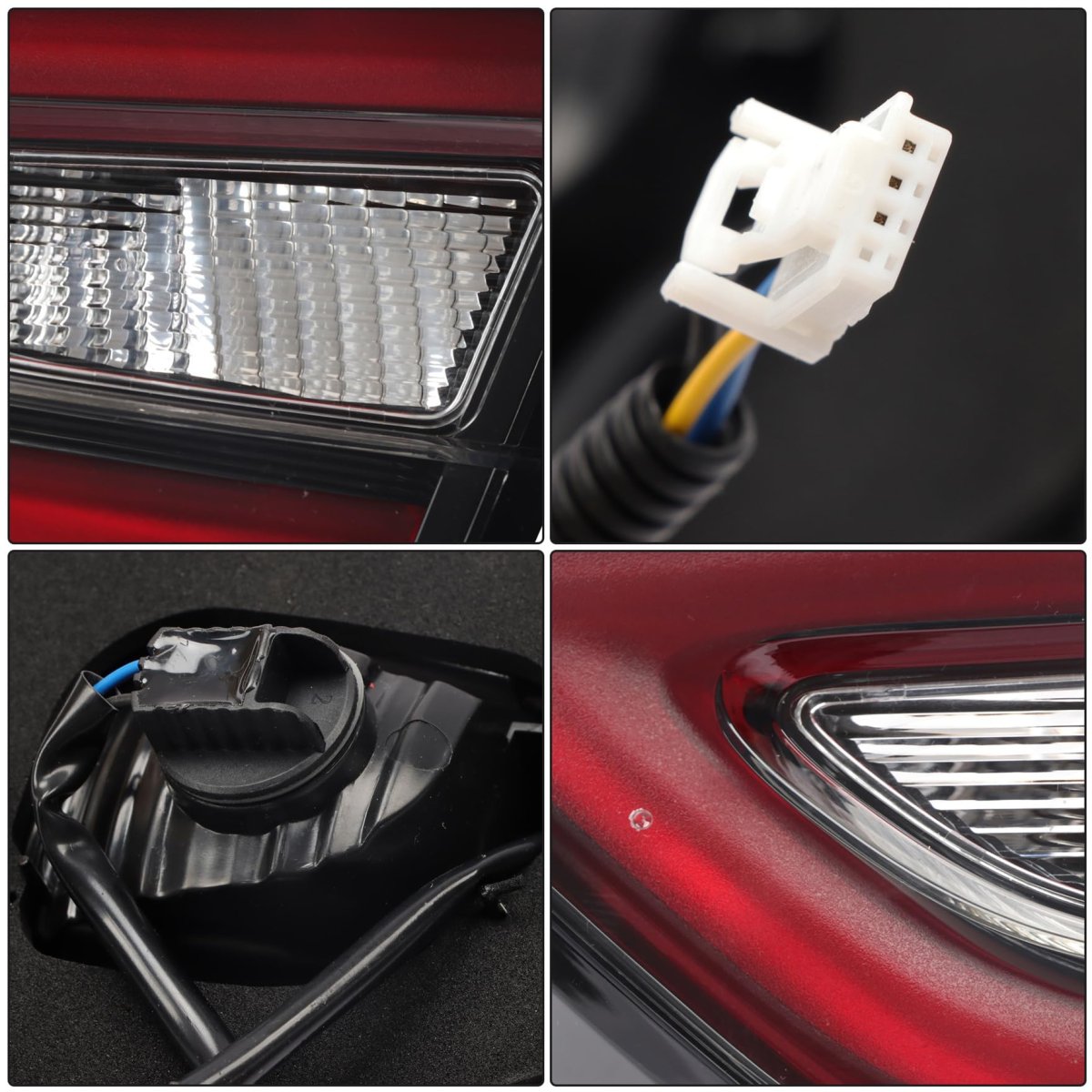 Inner Tail Light Assembly For Maxima 2019 2020 2021 Passenger Side Right Rh Replacement 265409dj0a Red And Clear Lens With