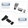 X Autohaux 3pcs Brake Pedal Pad Gas Accelerator Cover Clutch For Dodge Ram 2011-2018