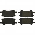 A-partrix Rear Disc Brake Pads And Rotors Kit Fits Toyota Highlander Rx330 2004 2005 Rx400h 2006