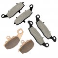 Caltric Front And Rear Brake Pads Compatible With Kawasaki Zr750 Z750 Z750s 2004 2005 2006 2007