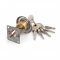 Uxcell Home Office Door Metal Anti-theft Security Entrance Deadbolt Cylinder Lock W Keys