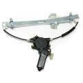 Front Driver Side Power Window Regulator With Motor For Hyundai Accent 2006 2007 2008 2009 2010 2011 Replacement Hy1350130 